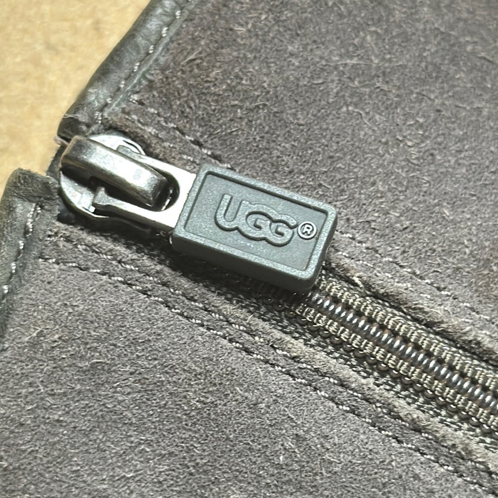 UGG Gray Moto Buckle Boot Toddler Girls Size 7 - Picture 11 of 12